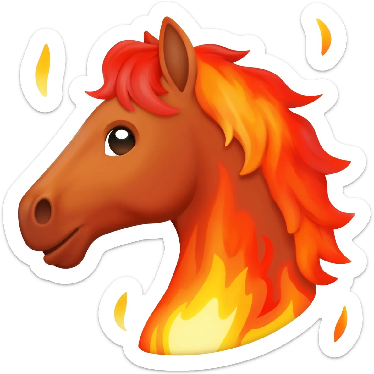 Firehorse sticker