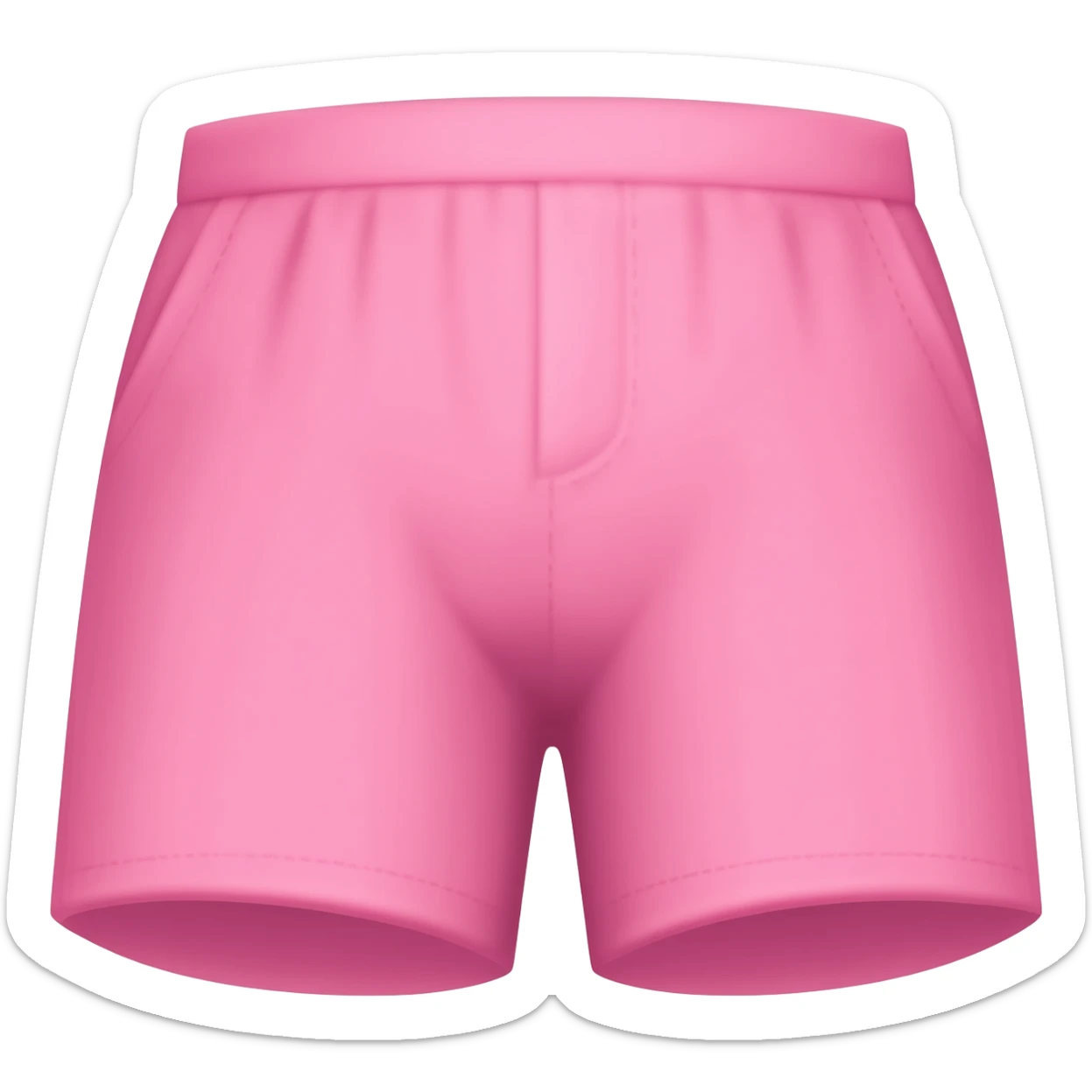 pink shorts sticker