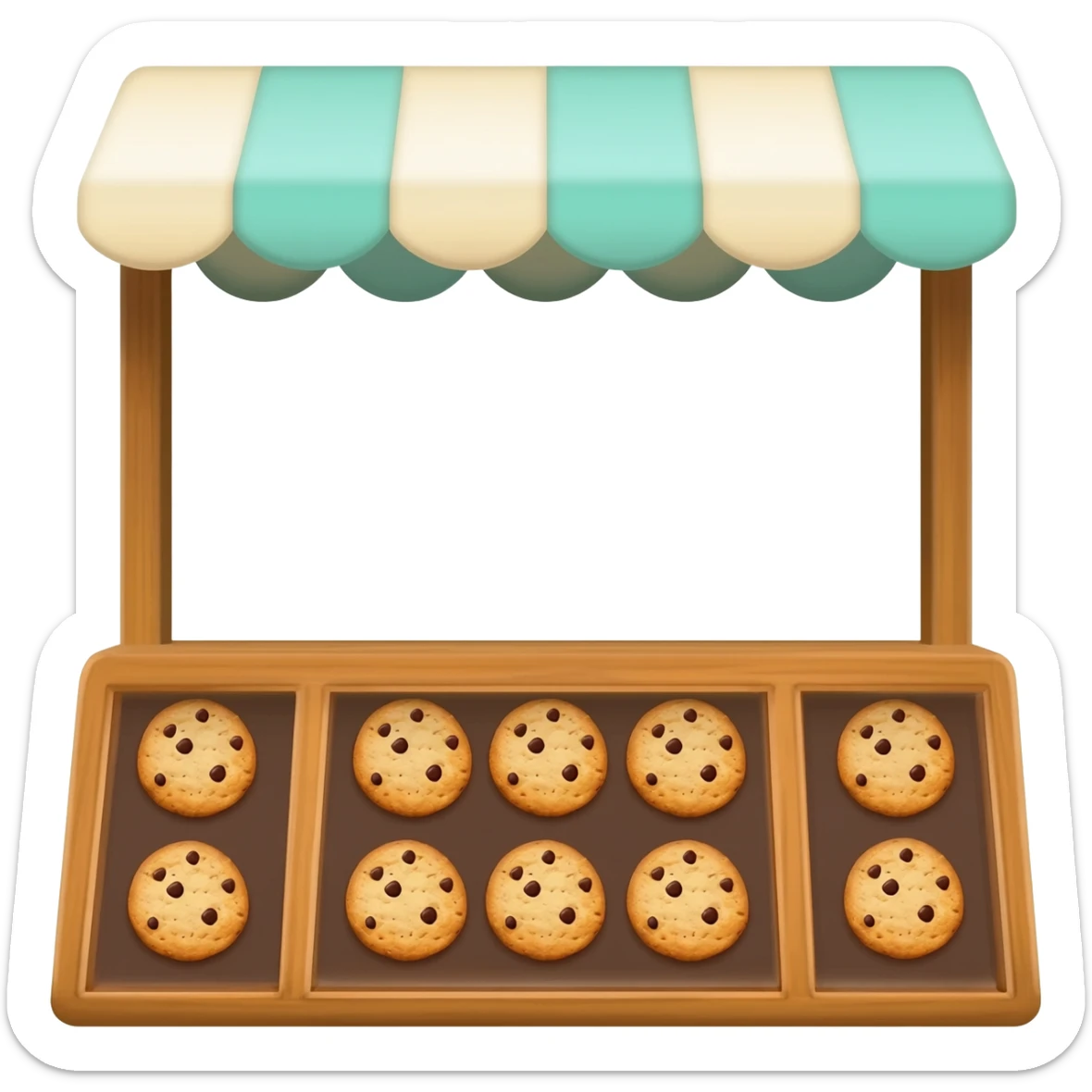 Cookies stand sticker