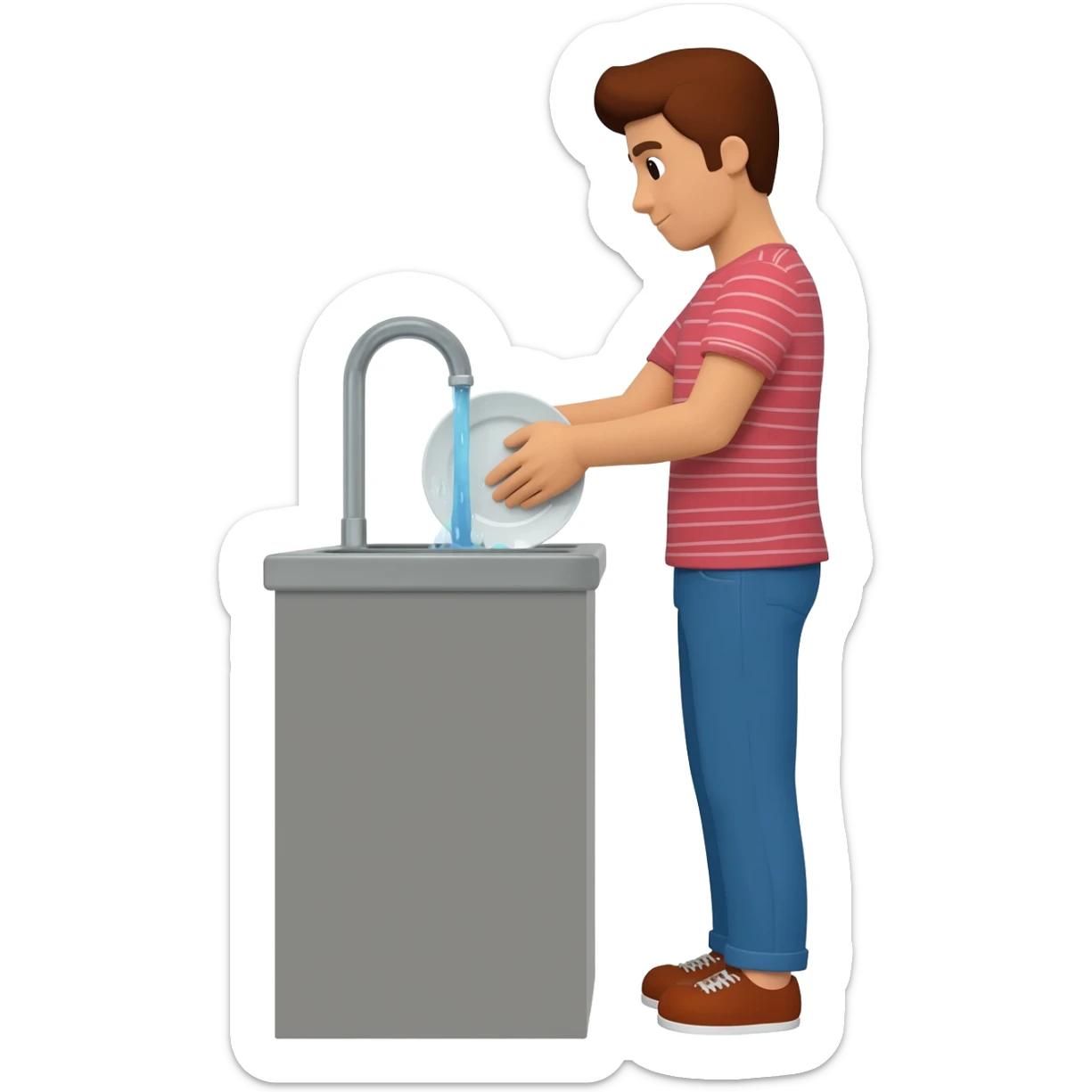 do the washing up sticker