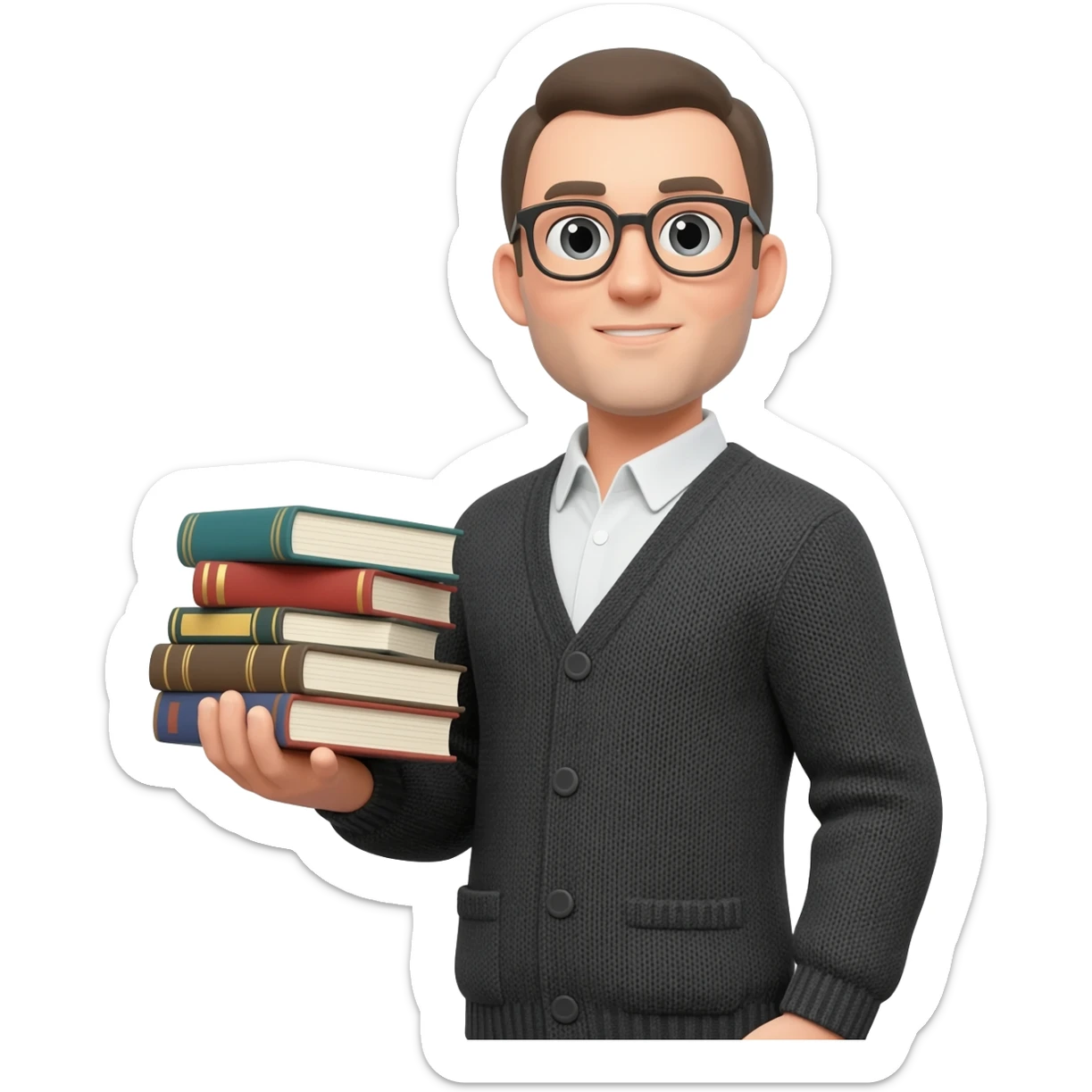 Librarian hombre sticker