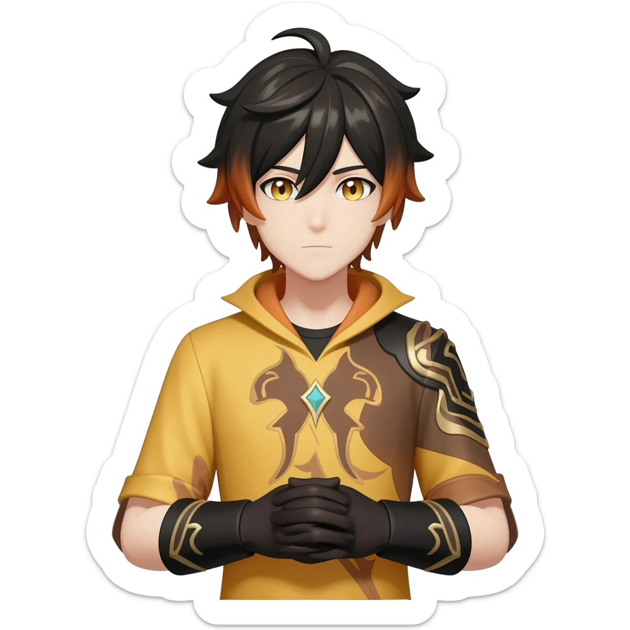 Zhongli aka Morax sticker