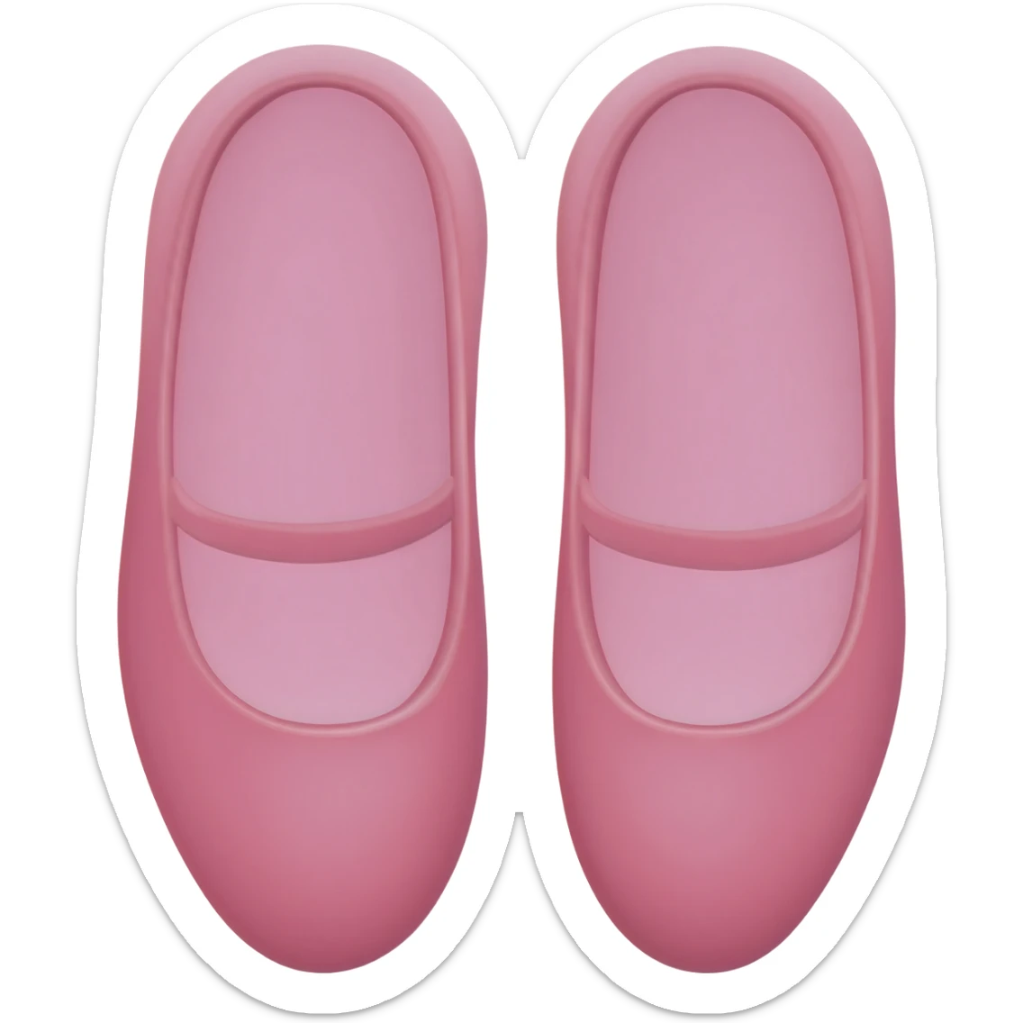 pink shoes sticker