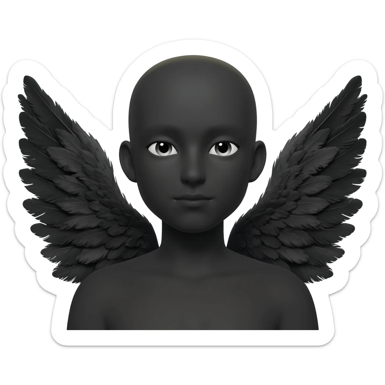 Black Angel sticker