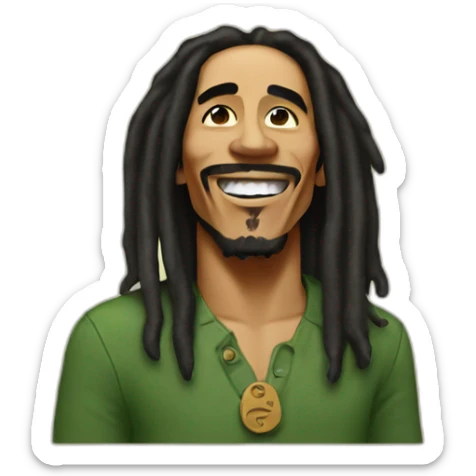 Bob Marley sticker