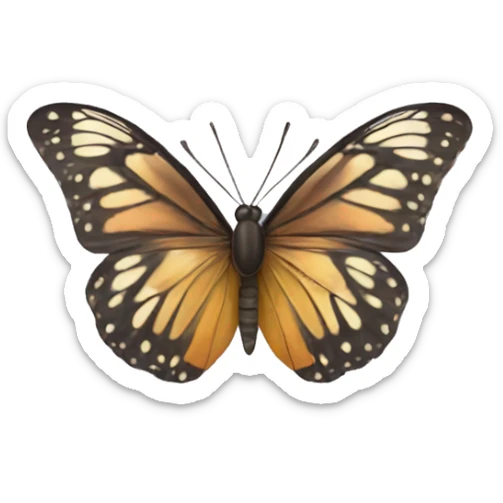 butterfly  sticker