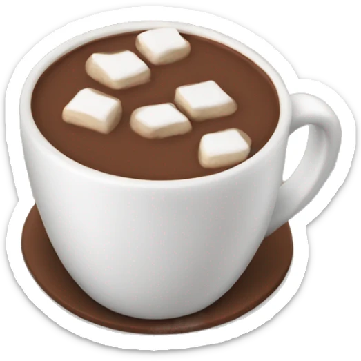 Hot chocolate  sticker