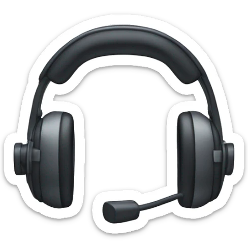 Headset sticker