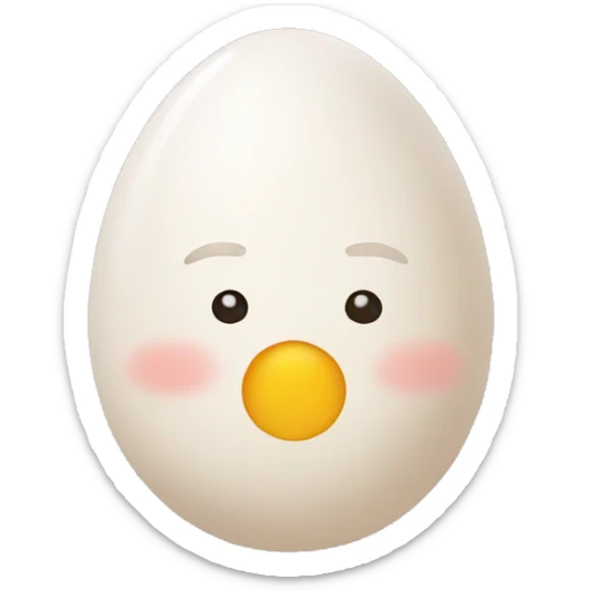 Egg sticker