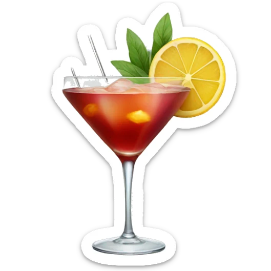Cocktail sticker