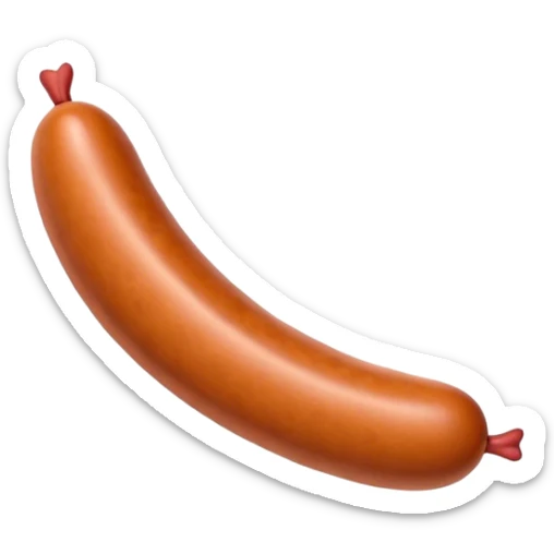 Sausage sticker