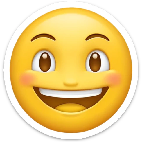 the word Ack represented as an emoji style symbol, no text included sticker