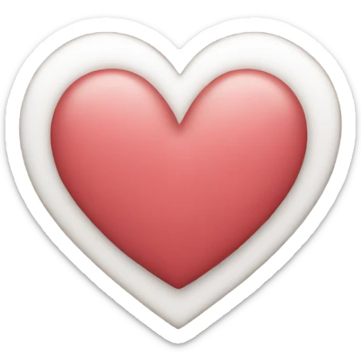 Heart sticker