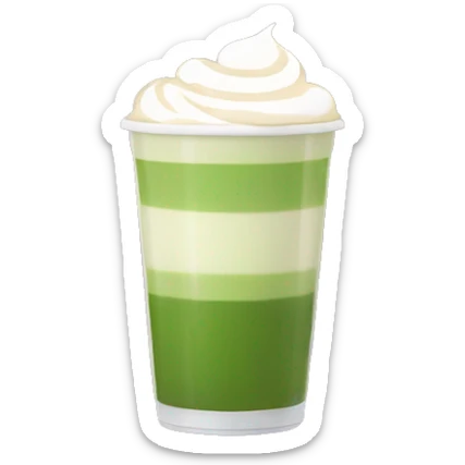 matcha latte sticker