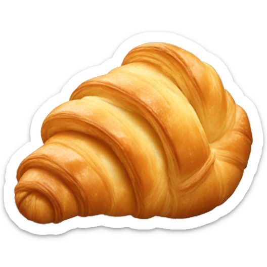 Croissant sticker