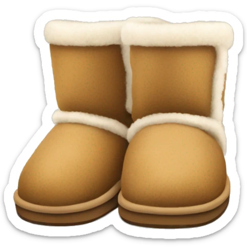 UGG slippers  sticker