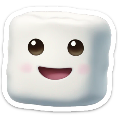 Marshmallows sticker