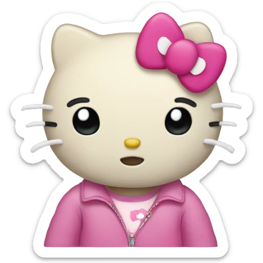 Hello kitty sticker