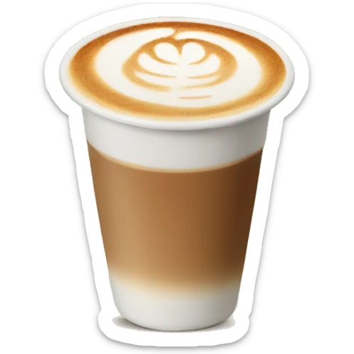 Latte  sticker