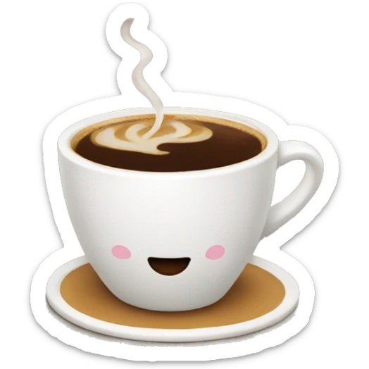 coffe sticker