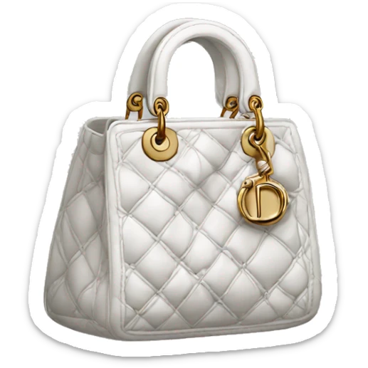 dior bag sticker