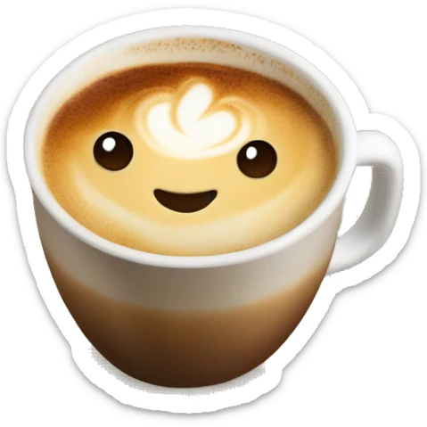 cappuccino  sticker