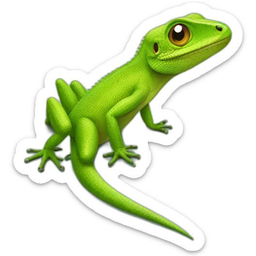 Lizard sticker