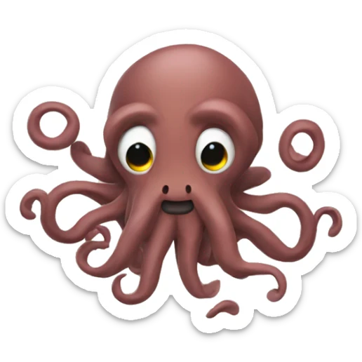 Octolion sticker