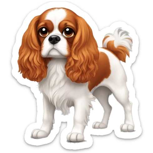 cavalier king sticker