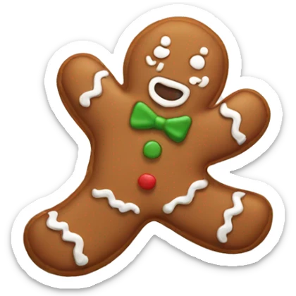 Gingerbread cookie  sticker