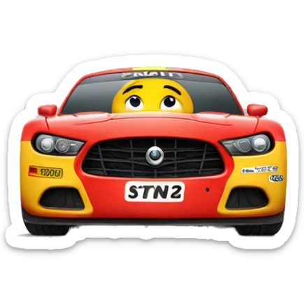 Race car  sticker