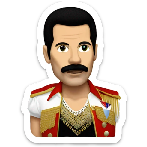 Freddie Mercury  sticker