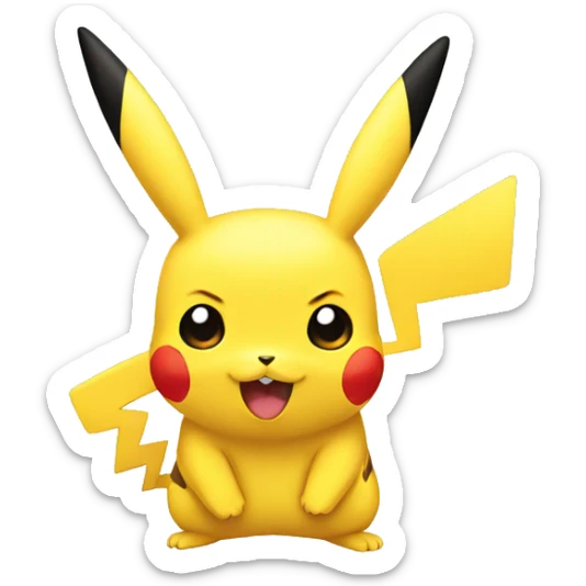 Pikachu sticker
