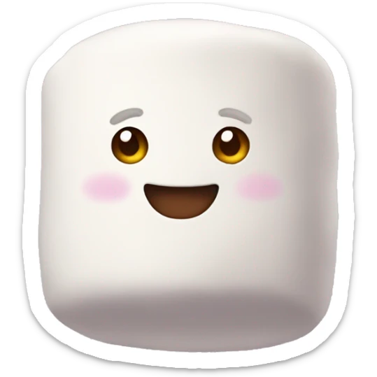 marshmallow sticker