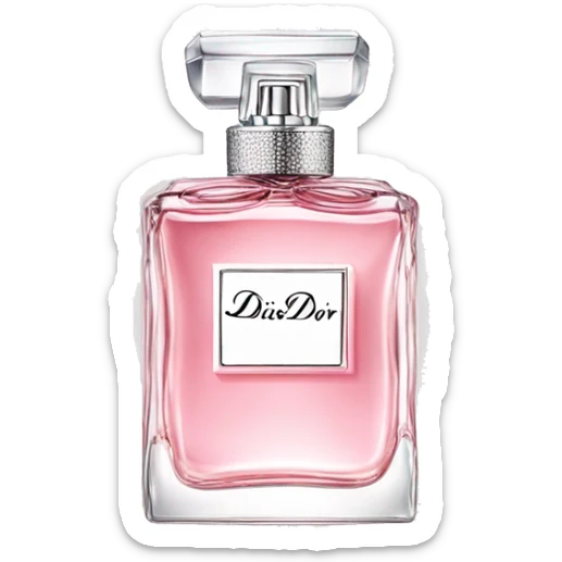 Miss dior perfume sticker
