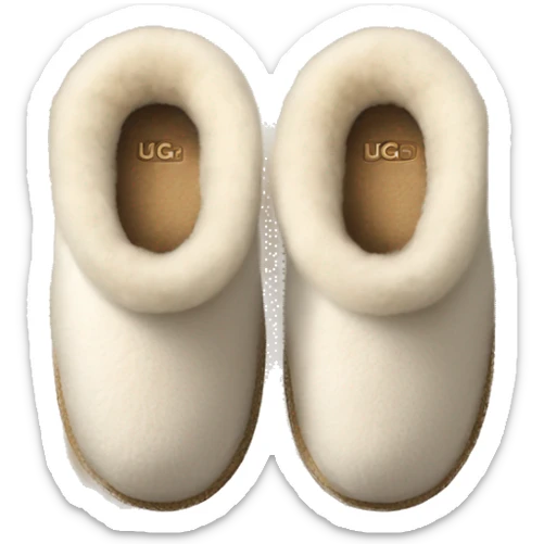 UGG slippers  sticker