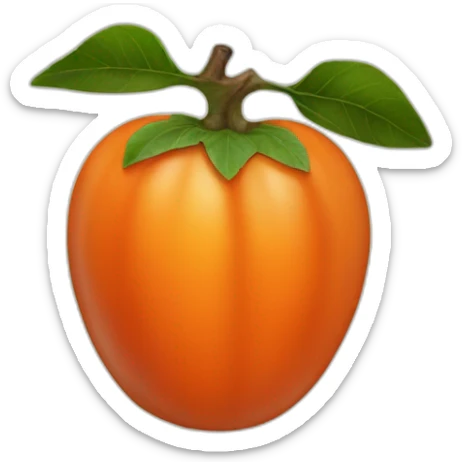 persimmon sticker