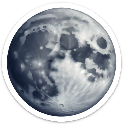 moon sticker