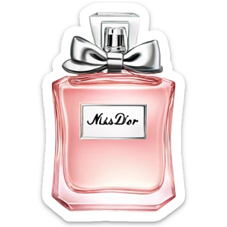Miss Dior perfume sticker