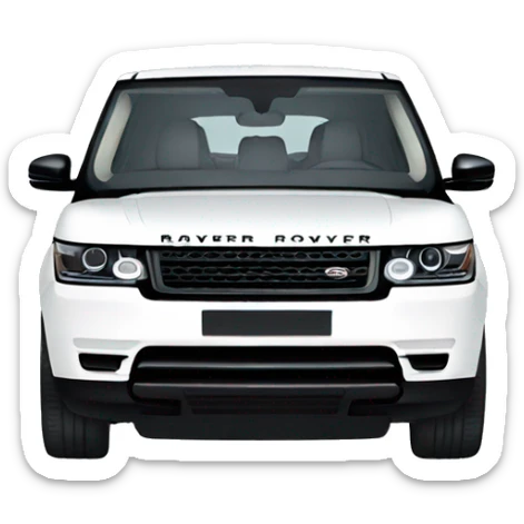 range rover  sticker