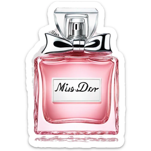 Miss dior perfume sticker