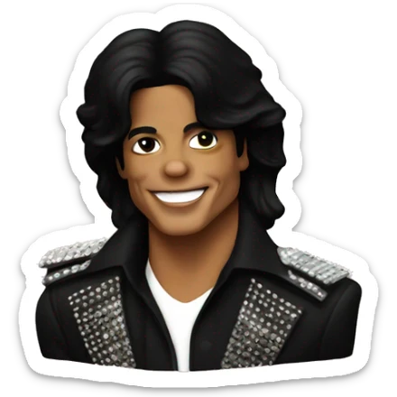 Micheal Jackson  sticker