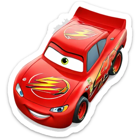 lightning mcqueen sticker