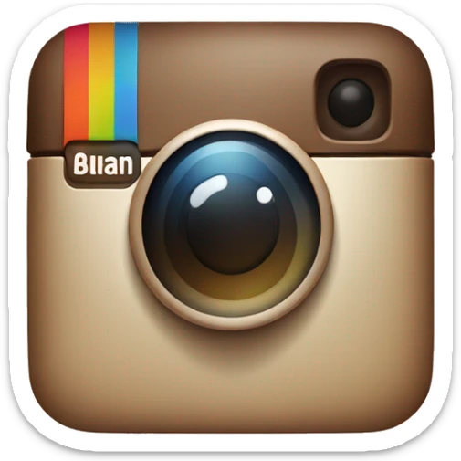 instagram logo sticker