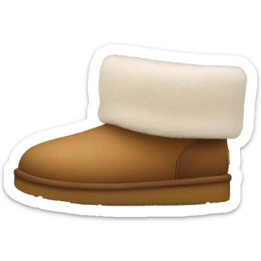 UGG slippers  sticker
