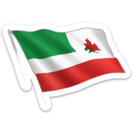 lebanese flag as futuristic colonisations by the russian sticker