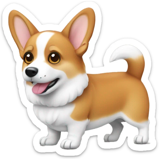 Corgi sticker
