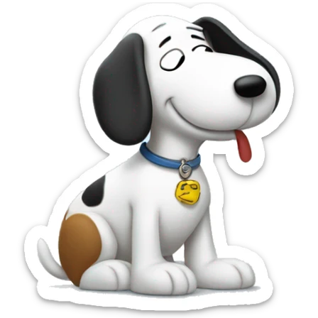snoopy sticker