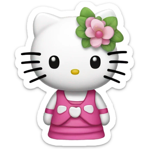 hello kitty  sticker