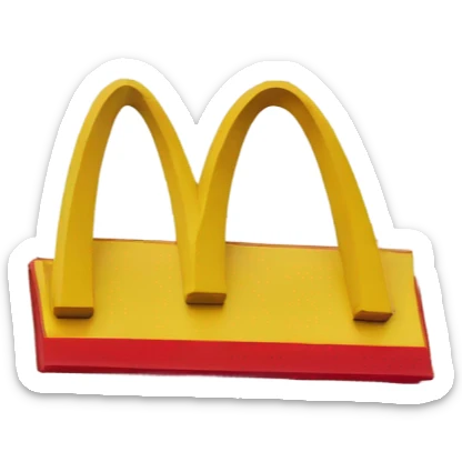 McDonald  sticker